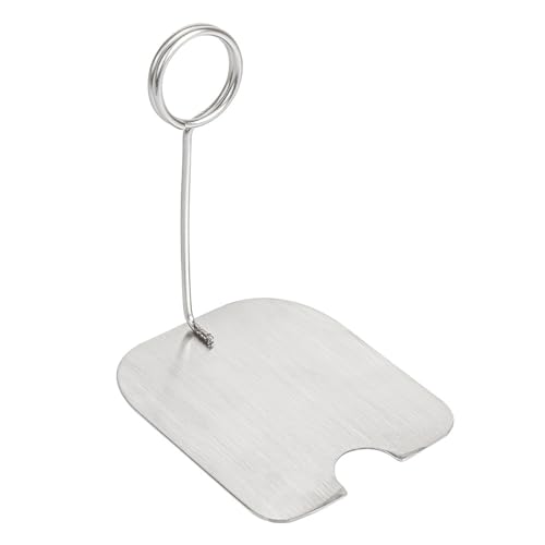 Etikettenhalter Bufet, 8,6 x 7,2 x 10 cm, Silber, Edelstahl Etikettenhalter Bufet, 8,6 x 7,2 x 10 cm, Silber, Edelstahl von Garcia de Pou