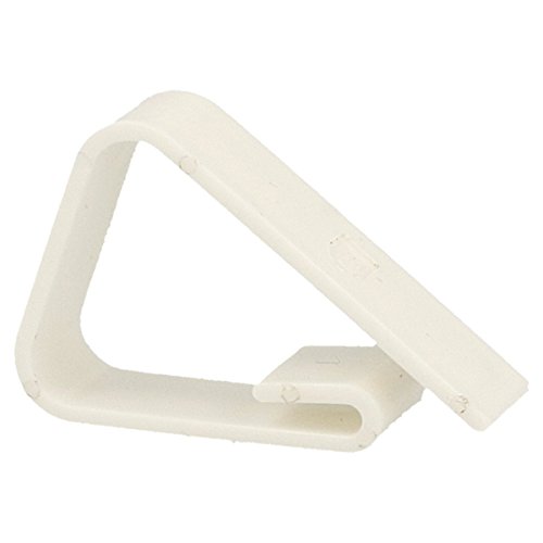 Garcia de Pou 100 Einheit Tischdecke Clip Halter in Box, 5 x 3,5 cm, Polypropylen, Weiß, 30 x 30 x 30 cm von García de Pou