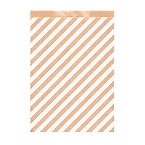 Garcia de Pou 250 Einheit flach Staubbeutel 60 gsm in Box, 26 + 9 x 38 cm, Kraft, natur, 26 x 38 x 30 cm von García de Pou