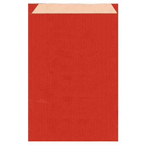 Garcia de Pou 250 Einheit flach Staubbeutel 60 gsm in Box, Kraft, rot, 12 x 18 x 30 cm von Garcia de Pou