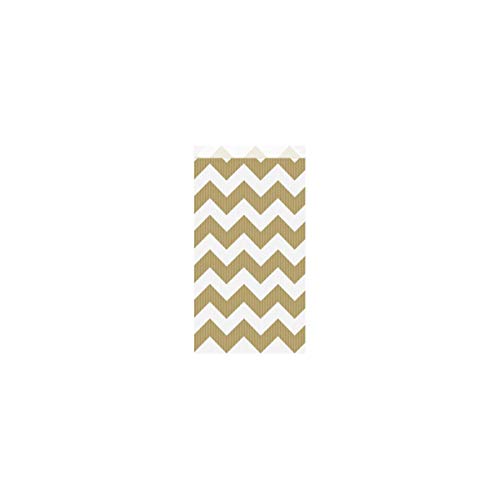 Garcia de Pou 250 Einheit flach Staubbeutel Frieze 60 gsm in Box, 12 + 5 x 18 cm, Kraft, Gold, 12 x 18 x 30 cm von García de Pou