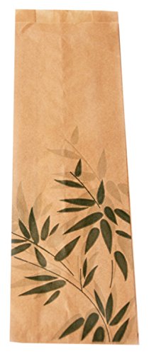 Garcia de Pou 500 Einheit Baguettebeutel Feel grün 34 GSM in Box, fettdicht Parch, natur, 9 x 30 x 30 cm von Garcia de Pou