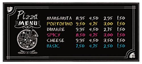 Garcia de Pou Board, Holz, schwarz, 56 x 150 x 2 cm von García de Pou