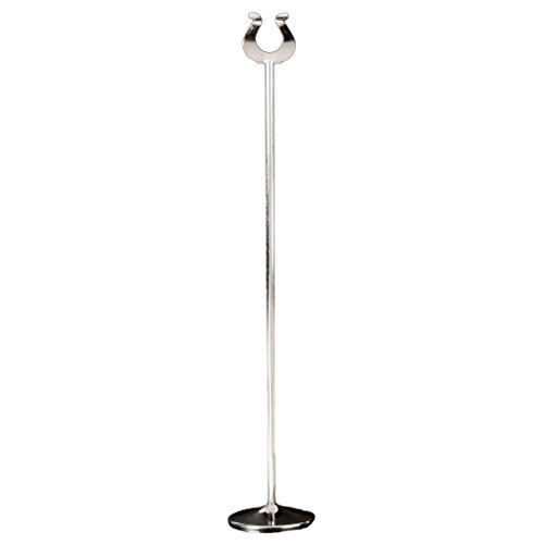 Garcia de Pou Halterung für Tisch Karte Zahlen, 46 cm, Edelstahl, silber, 46 x 30 x 30 cm Garcia de Pou Halterung für Tisch Karte Zahlen, 46 cm, Edelstahl, silber, 46 x 30 x 30 cm von García de Pou