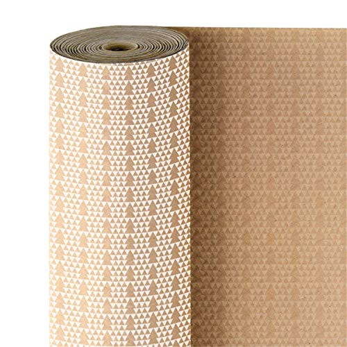 Pou 803.96 Geschenkpapier, 50 m, Kraftpapier, 60 g/m², 70 cm von García de Pou