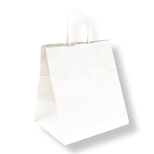 Tüten Sos Mit Henkeln "Traiteur" 90 G/M2 26+20X27 Cm Weiss Zellulose - 250 Un. Tüten Sos Mit Henkeln "Traiteur" 90 G/M2 26+20X27 Cm Weiss Zellulose - 250 Un. von García de Pou