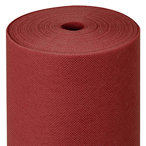 Garcia de Pou Spinnvlies Bankett Rolle 60 gsm, 1,20 x 50 m, Polypropylen, Burgund, 30 x 30 x 30 cm von Garcia de Pou