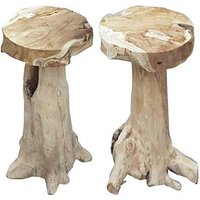2 Garden Pleasure Barhocker SURGA 315174-2 natur von Garden Pleasure