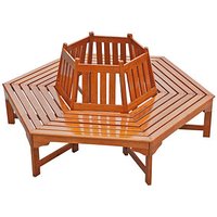 Garden Pleasure Baumbank ONTARIO 960354E natur Holz 155,0 cm von Garden Pleasure