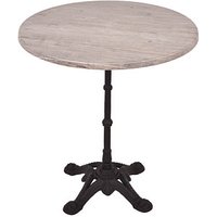 Garden Pleasure CIVETTA Bistrotisch hellbraun 70,0 x 70,0 x 74,0 cm von Garden Pleasure