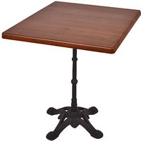 Garden Pleasure CIVETTA Bistrotisch dunkelbraun 70,0 x 70,0 x 74,0 cm von Garden Pleasure