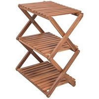 Garden Pleasure Blumenregal TULSA Holz akazie rechteckig 30,0 x 59,0 cm von Garden Pleasure