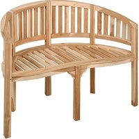 Garden Pleasure Gartenbank AMBON 940257 braun Holz 120,0 cm von Garden Pleasure