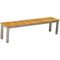 Garden Pleasure Gartenbank DALLAS 304944 braun Holz 180,0 cm von Garden Pleasure