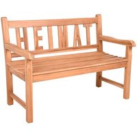 Garden Pleasure Gartenbank HEIMAT 940298 natur Holz 120,0 cm von Garden Pleasure