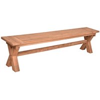 Garden Pleasure Gartenbank KISAR 940282 braun Holz 200,0 cm von Garden Pleasure