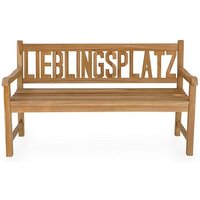 Garden Pleasure Gartenbank LIEBLINGSPLATZ 940293 natur Holz 150,0 cm Garden Pleasure Gartenbank LIEBLINGSPLATZ 940293 natur Holz 150,0 cm von Garden Pleasure