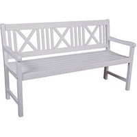 Garden Pleasure Gartenbank MALMÖ 985068 weiß Holz 154,0 cm Garden Pleasure Gartenbank MALMÖ 985068 weiß Holz 154,0 cm von Garden Pleasure