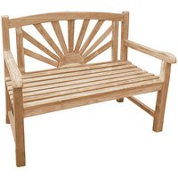 Garden Pleasure Gartenbank MARISA 940291 braun Holz 110,0 cm von Garden Pleasure