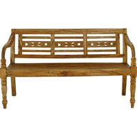 Garden Pleasure Gartenbank MOYO 960369 braun Holz 150,0 cm von Garden Pleasure