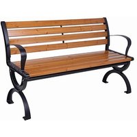 Garden Pleasure Gartenbank NORWICH 304929 natur Holz 120,0 cm von Garden Pleasure