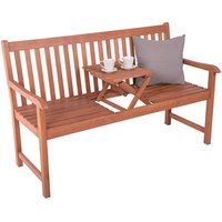 Garden Pleasure Gartenbank PADANG 985095 natur Holz 142,0 cm von Garden Pleasure