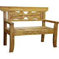 Garden Pleasure Gartenbank PADAR 940229 natur Holz 135,0 cm Garden Pleasure Gartenbank PADAR 940229 natur Holz 135,0 cm von Garden Pleasure