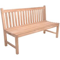 Garden Pleasure Gartenbank SOLO 940296 natur Holz 150,0 cm von Garden Pleasure