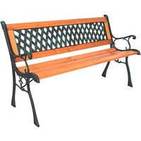 Garden Pleasure Gartenbank Windsor 304901 braun Holz 125,0 cm Garden Pleasure Gartenbank Windsor 304901 braun Holz 125,0 cm von Garden Pleasure