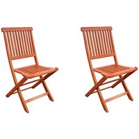 Garden Pleasure Gartenstühle ANGWIN braun, 2 St. Garden Pleasure Gartenstühle ANGWIN braun, 2 St. von Garden Pleasure
