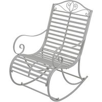 Garden Pleasure Gartenschaukelstuhl mit Armlehnen TAMBO weiß, 1 St. von Garden Pleasure