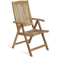 Garden Pleasure Gartenstuhl mit Armlehnen JAVA braun, 1 St. Garden Pleasure Gartenstuhl mit Armlehnen JAVA braun, 1 St. von Garden Pleasure