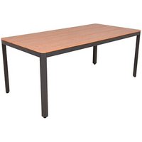 Garden Pleasure Gartentisch BARLETTA natur, anthrazit rechteckig abgerundet 91,0 x 180,0 x 74,0 cm von Garden Pleasure