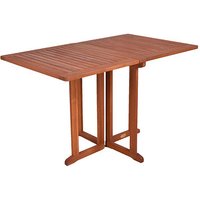 Garden Pleasure Gartentisch BALTIMORE braun rechteckig 120,0 x 70,0 x 73,0 cm von Garden Pleasure