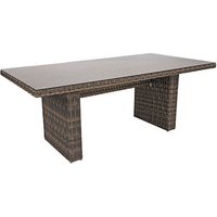 Garden Pleasure Gartentisch BORDEAUX dunkelbraun rechteckig 100,0 x 200,0 x 75,0 cm Garden Pleasure Gartentisch BORDEAUX dunkelbraun rechteckig 100,0 x 200,0 x 75,0 cm von Garden Pleasure