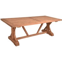 Garden Pleasure Gartentisch KISAR braun rechteckig 220,0 x 100,0 x 75,0 cm Garden Pleasure Gartentisch KISAR braun rechteckig 220,0 x 100,0 x 75,0 cm von Garden Pleasure