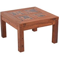 Garden Pleasure Gartentisch KOKODA braun quadratisch 70,0 x 70,0 x 45 cm von Garden Pleasure