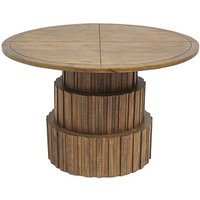 Garden Pleasure Gartentisch NADI walnuss rund 120,0 x 120,0 x 77,0 cm von Garden Pleasure