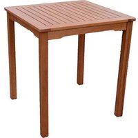 Garden Pleasure Gartentisch PITTSBURGH braun quadratisch 70,0 x 70,0 x 75,0 cm von Garden Pleasure