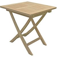 Garden Pleasure Gartentisch SOLO braun quadratisch 70,0 x 70,0 x 75,0 cm von Garden Pleasure