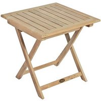Garden Pleasure Gartentisch SOLO natur quadratisch 50,0 x 50,0 x 50,0 cm von Garden Pleasure