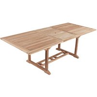 Garden Pleasure Gartentisch SOLO natur rechteckig 100,0 x 180,0 / 240,0 x 75,0 cm Garden Pleasure Gartentisch SOLO natur rechteckig 100,0 x 180,0 / 240,0 x 75,0 cm von Garden Pleasure