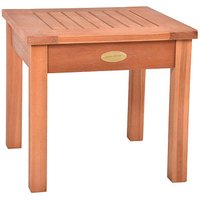 Garden Pleasure Gartentisch SONORA braun quadratisch 40,0 x 40,0 x 35,0 cm von Garden Pleasure