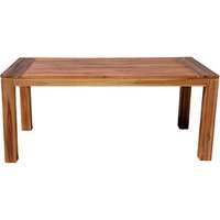 Garden Pleasure Gartentisch TOPKEA braun rechteckig 90,0 x 180,0 x 77,0 cm von Garden Pleasure