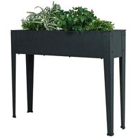 Garden Pleasure Hochbeet BEDELIA Metall anthrazit rechteckig 102,0 x 80,0 cm, 1 St. von Garden Pleasure