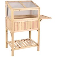 Garden Pleasure Hochbeet Holz natur, transparent rechteckig 102,5 x 120,0 cm, 1 St. von Garden Pleasure