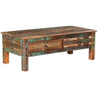 Garden Pleasure KALANKA Beistelltisch Massivholz braun 115,0 x 55,0 x 40,0 cm von Garden Pleasure