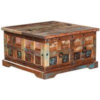 Garden Pleasure KALANKA Beistelltisch Massivholz braun 70,5 x 70,5 x 41,0 cm von Garden Pleasure