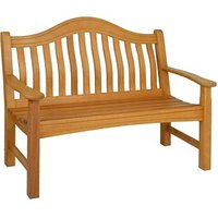 Garden Pleasure Gartenbank KINGSTON 985248 braun Holz 131,0 cm von Garden Pleasure