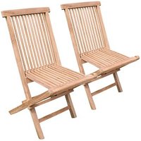 Garden Pleasure Klappstuhl JAVA natur, 2 St. von Garden Pleasure